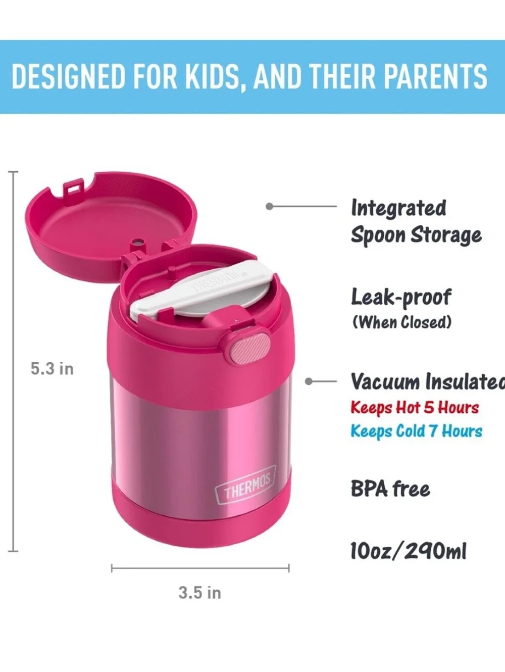 Thermos stays hot
